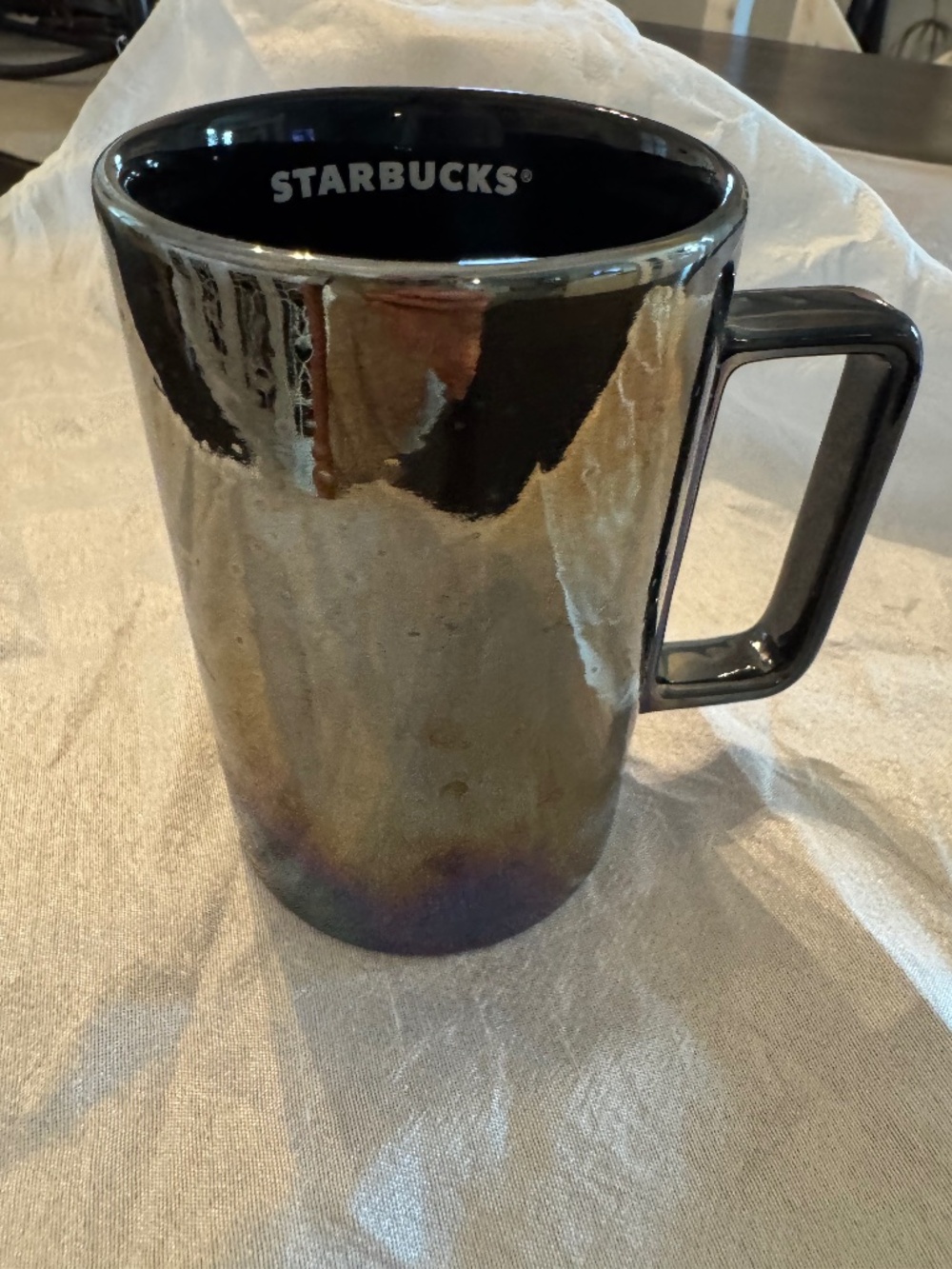 Starbucks Metallic Oil slick mug